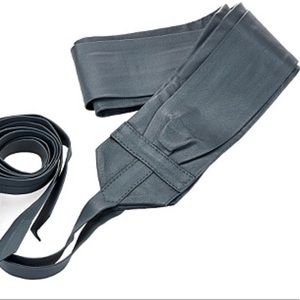 G.I.L.I Leather Obi Wrap Belt